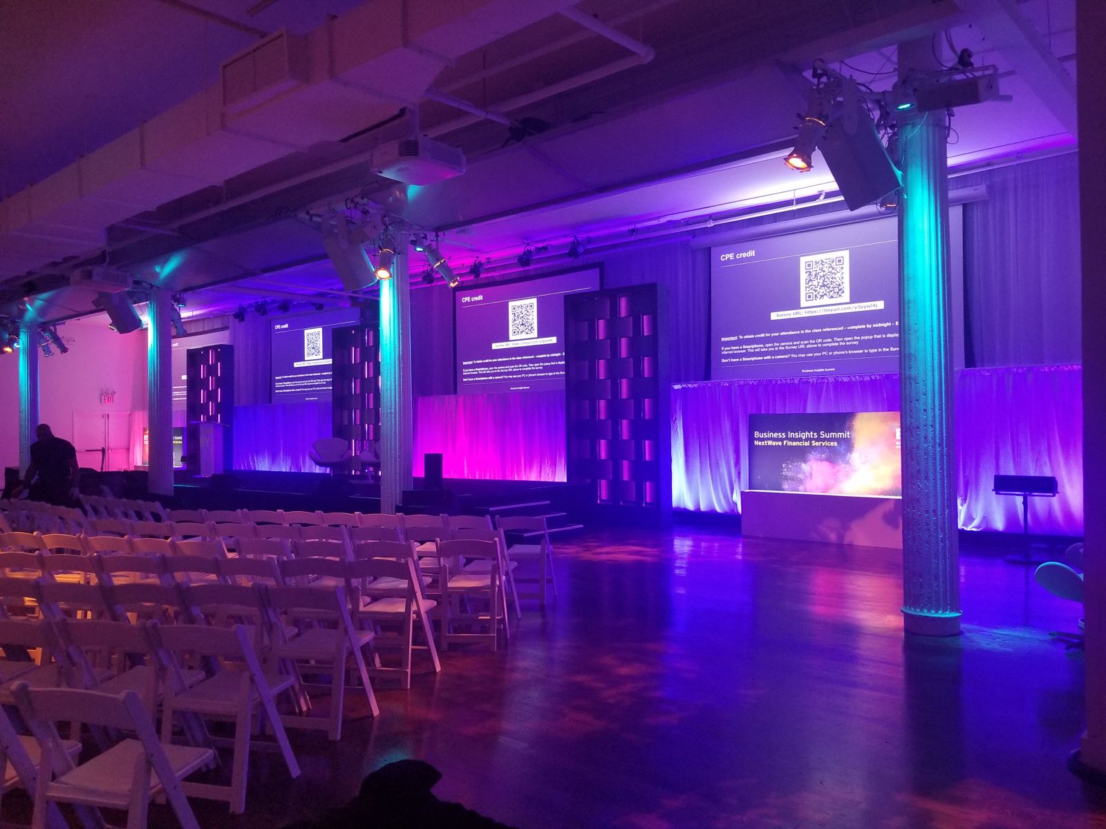 Business Insights Summit — NextWave Financial Services, New York (design: LLD)